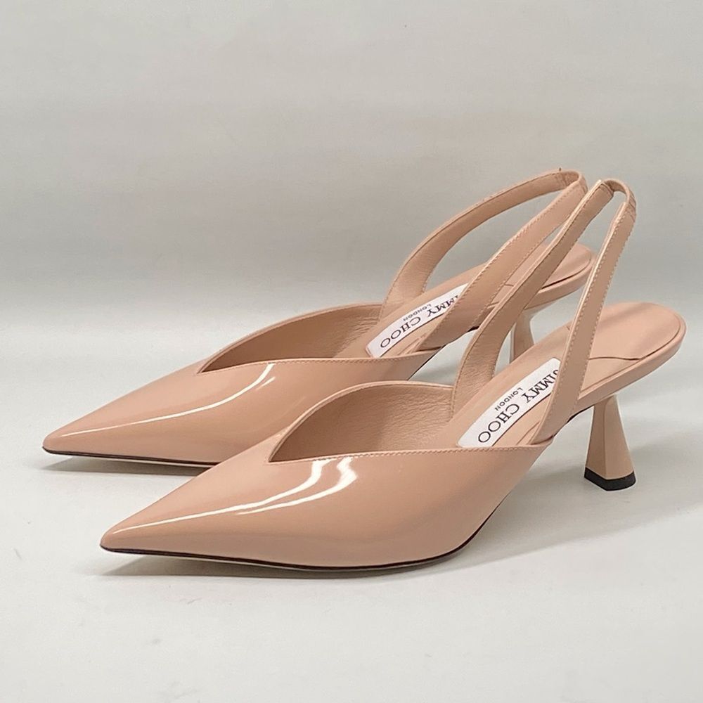 Jimmy Choo Maryanne SB 65 Leather Heels size 36.5